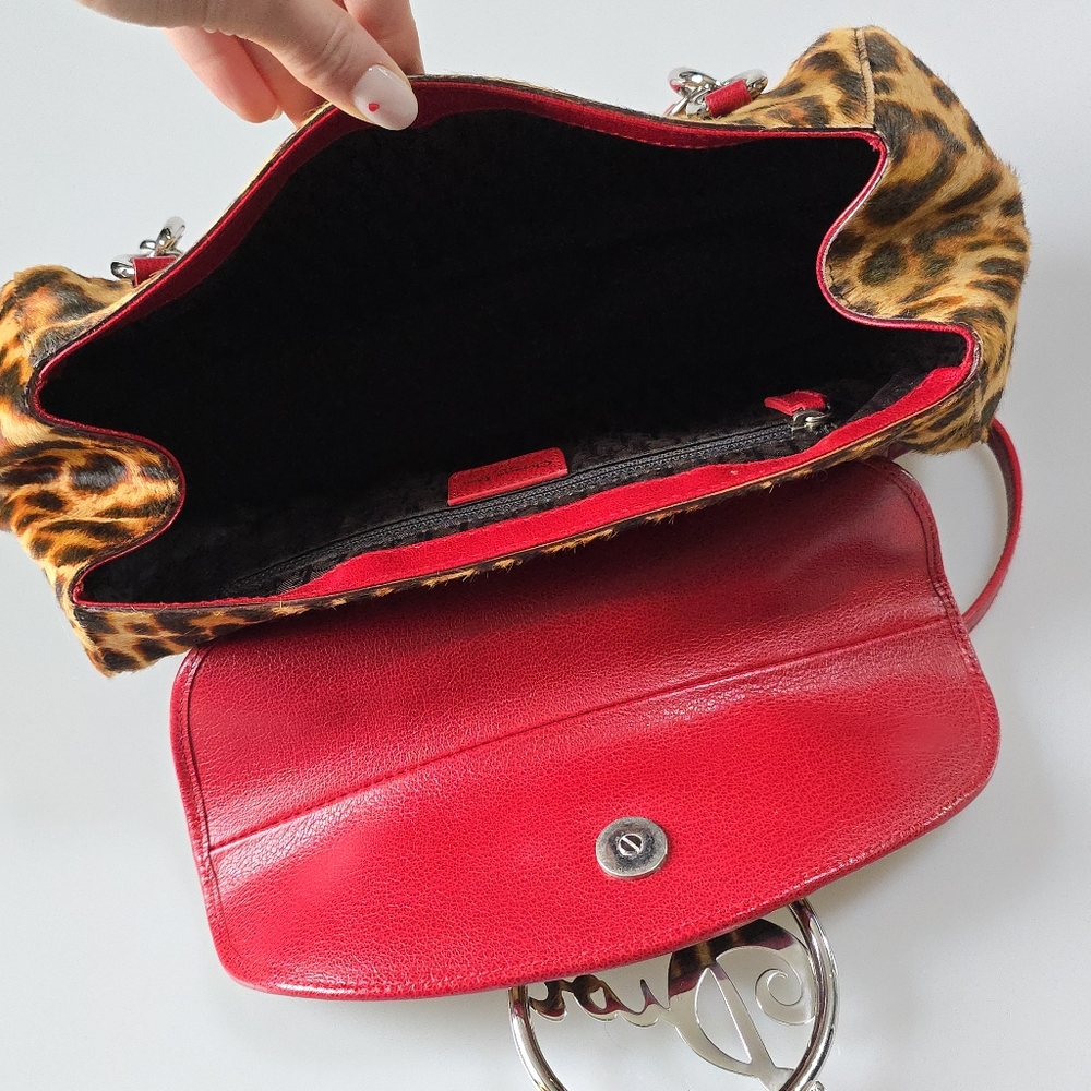 Dior Diva Flap Bag Leopard Pony Hair - Picture 8 of 11